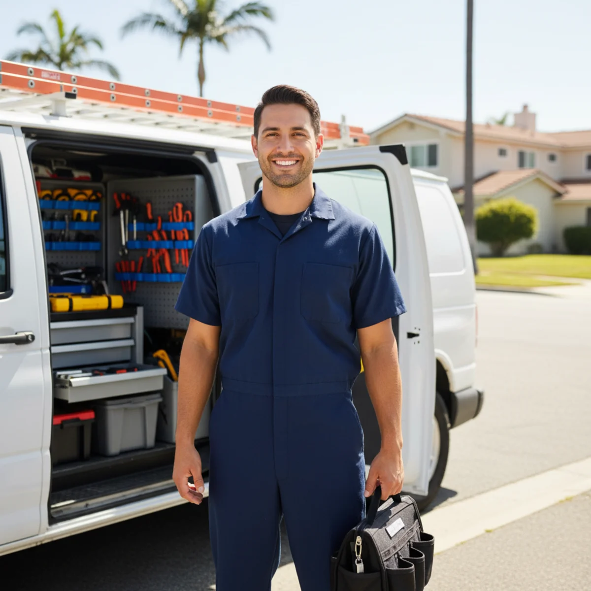 Licensed, insured Hemet Plumbing Pros technician ready to help